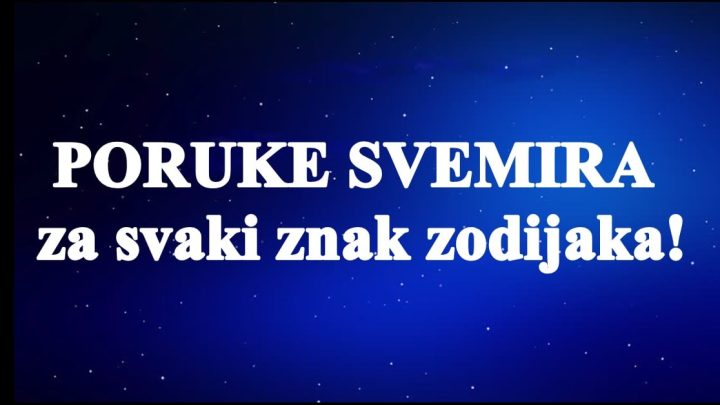 Vazne poruke svemira: Saznaj koju ima za tebe i tvoj znak – tice se tvoje srece!